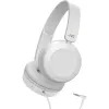 JVC káblové in-ear slúchadlá s mikrofónom, biele
