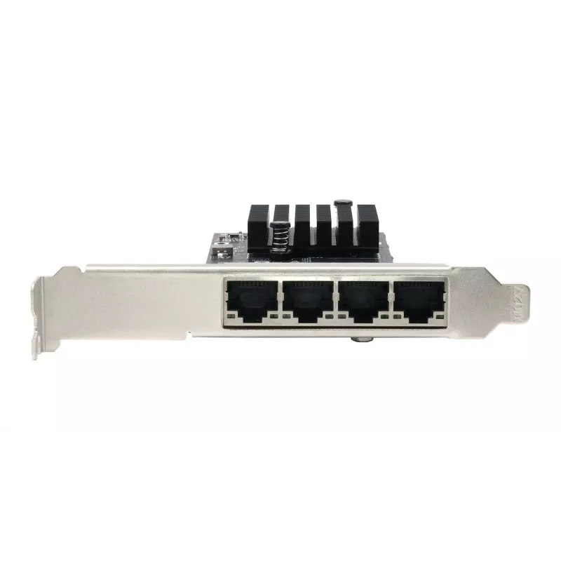 EXSYS Quad 5 Gigabit Ethernet PCIe x4 karta (Realtek RTL8126) EX-60154