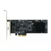 EXSYS Quad 5 Gigabit Ethernet PCIe x4 karta (Realtek RTL8126) EX-60154