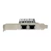 EXSYS Dual 10 Gigabit Ethernet PCIe x4 karta, Intel X550-AT2, 2x RJ45, Low-Profile EX-60222