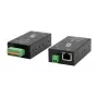 EXSYS EX-6131-2POE PoE na RS-232 a RS-422/485 sériový device server s montážnou sadou na DIN lištu a stenu