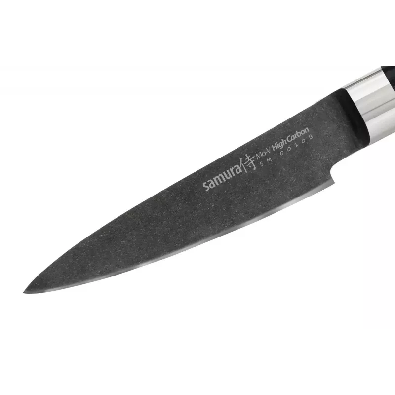 Samura Stonewash šupinový nôž 90 mm čierny