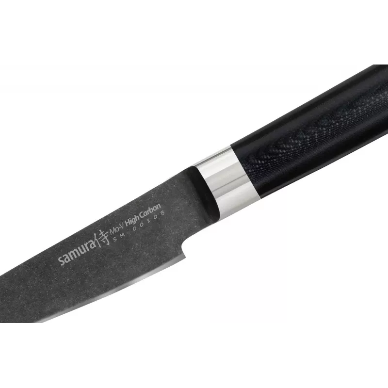 Samura Stonewash šupinový nôž 90 mm čierny