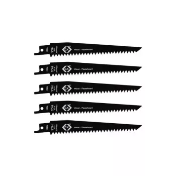 C.K Tools T0821 čepele do šabľovej píly 6 TPI, 150 mm, balenie 5 ks