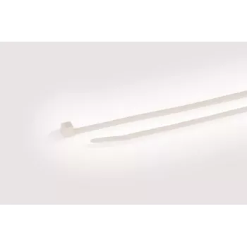 HellermannTyton T50R biela káblová páska, 200mm x 4,6mm, PA66, balenie 100 ks 111-05013