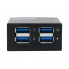 EXSYS USB 3.2 Gen1 4-portový kovový hub s 15KV ESD ochranou (EX-11240HMS)