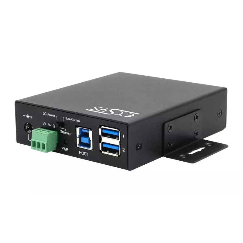 EXSYS EX-11241HMS 10-portový USB 3.2 Gen 1 kovový hub s 15KV ESD ochranou