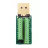 EXSYS EX-49052 DisplayPort konektor samec na 20-pinový skrutkovací svorkový blok adaptér
