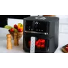 QUIN YJ-6505ADV digitálna teplovzdušná fritéza 6,5L čierna