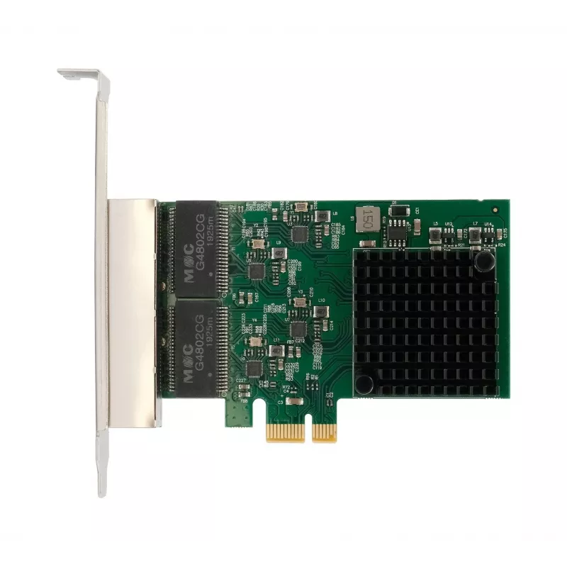 EXSYS EX-60104 Quad 1 Gigabit Ethernet PCIe x1 karta (Realtek RTL8111H)