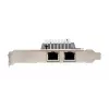 EXSYS EX-60202 Dual 1 Gigabit Ethernet PCIe x4 karta, Intel I350-AM2 čipset, 2x RJ45, Low Profile kryt súčasťou
