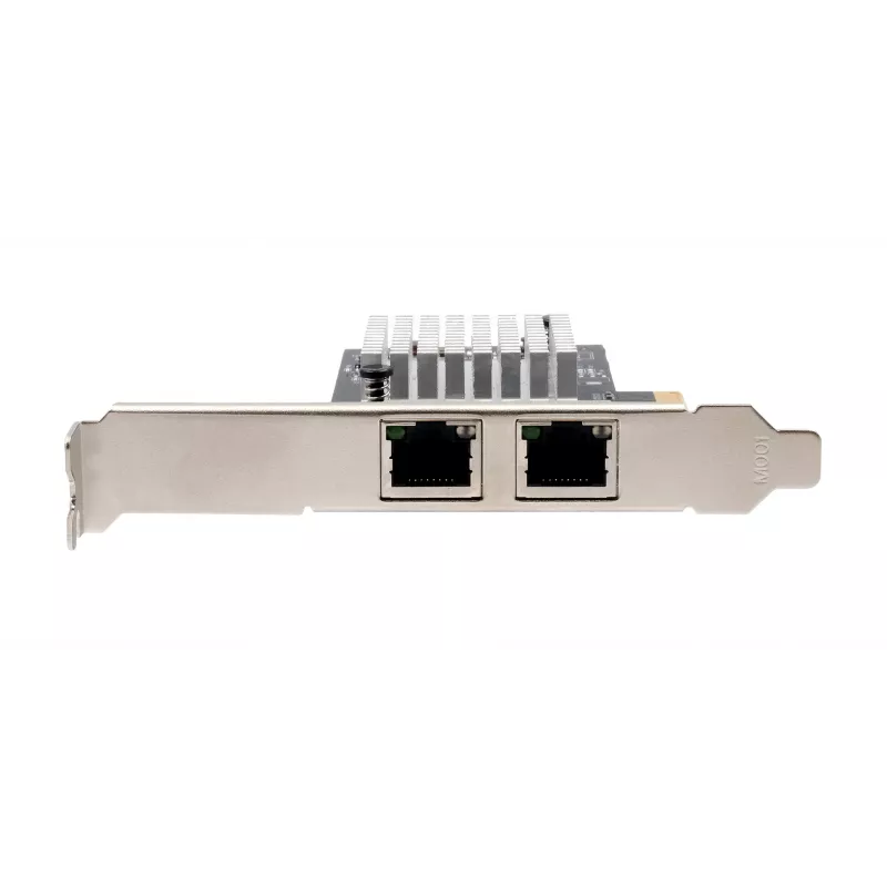 EXSYS EX-60202 Dual 1 Gigabit Ethernet PCIe x4 karta, Intel I350-AM2 čipset, 2x RJ45, Low Profile kryt súčasťou