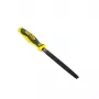 C.K Tools T0080A 6 plochý pilník pre dielňu, 150 mm, hladký pilník, uhlíková oceľ