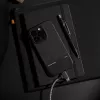 Native Union Belt Cable Duo USB-C na USB-C/Lightning pletený kábel 1,5 m čierna