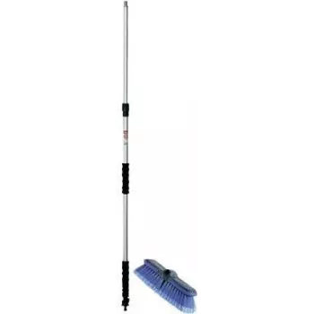 IWH teleskopická kefa na umývanie vozidiel, hliníková tyč 970-1620 mm, penová rukoväť 000203