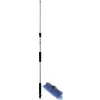 IWH teleskopická kefa na umývanie vozidiel, hliníková tyč 970-1620 mm, penová rukoväť 000203