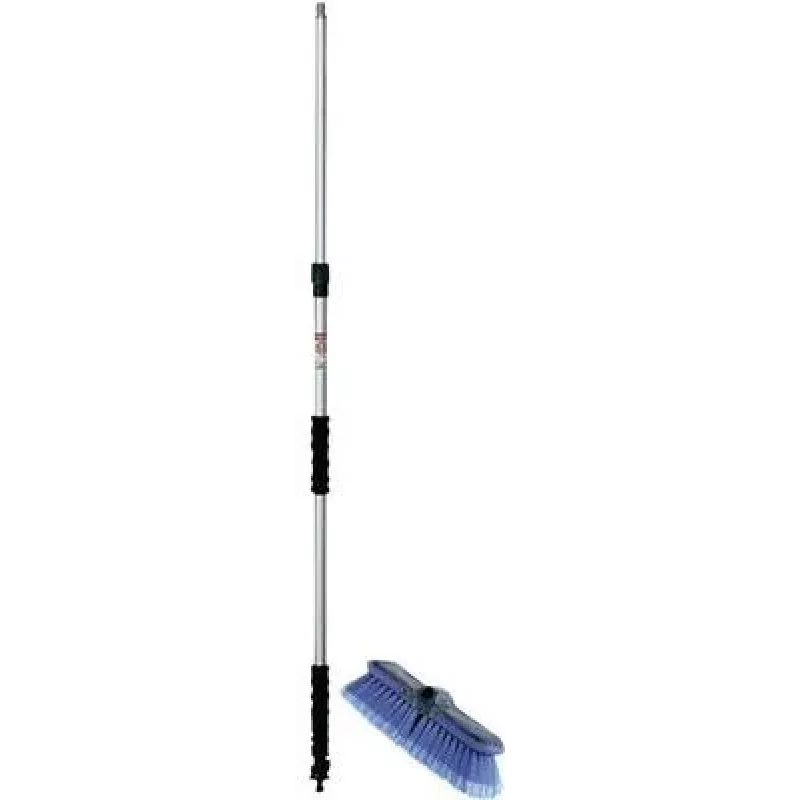 IWH teleskopická kefa na umývanie vozidiel, hliníková tyč 970-1620 mm, penová rukoväť 000203