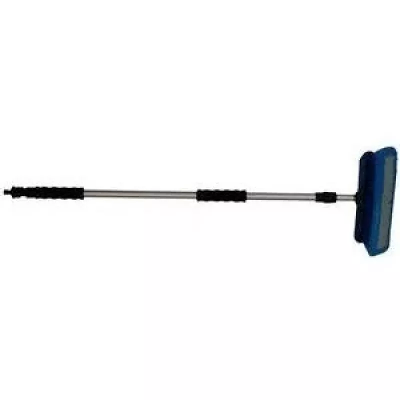IWH teleskopická kefa na umývanie vozidiel, hliníková tyč 970-1620 mm, penová rukoväť 000203