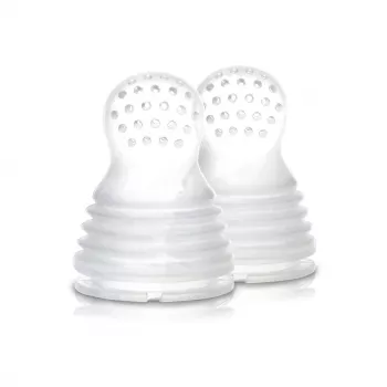 Kidsme Food Feeder Plus náhradné silikónové vrecko, XL, balenie 2 ks