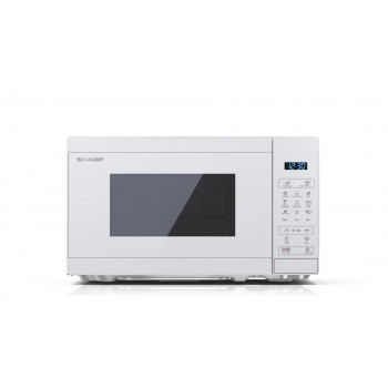 Sharp YC-MG02E-C 2-in-1 kombinovaná mikrovlnná rúra s grilom, 20 L, 800 W, krémová