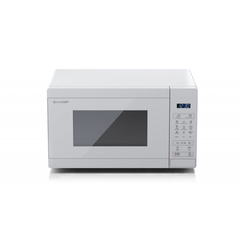 Sharp YC-MG02E-C 2-in-1 kombinovaná mikrovlnná rúra s grilom, 20 L, 800 W, krémová