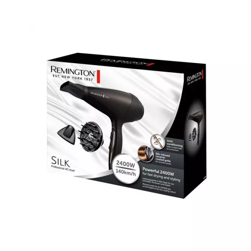 Remington Silk AC sušič vlasov, 2400W, čierna