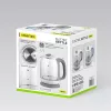 Maestro MR-056 sivá rýchlovarná kanvica 1,7 L 2200 W
