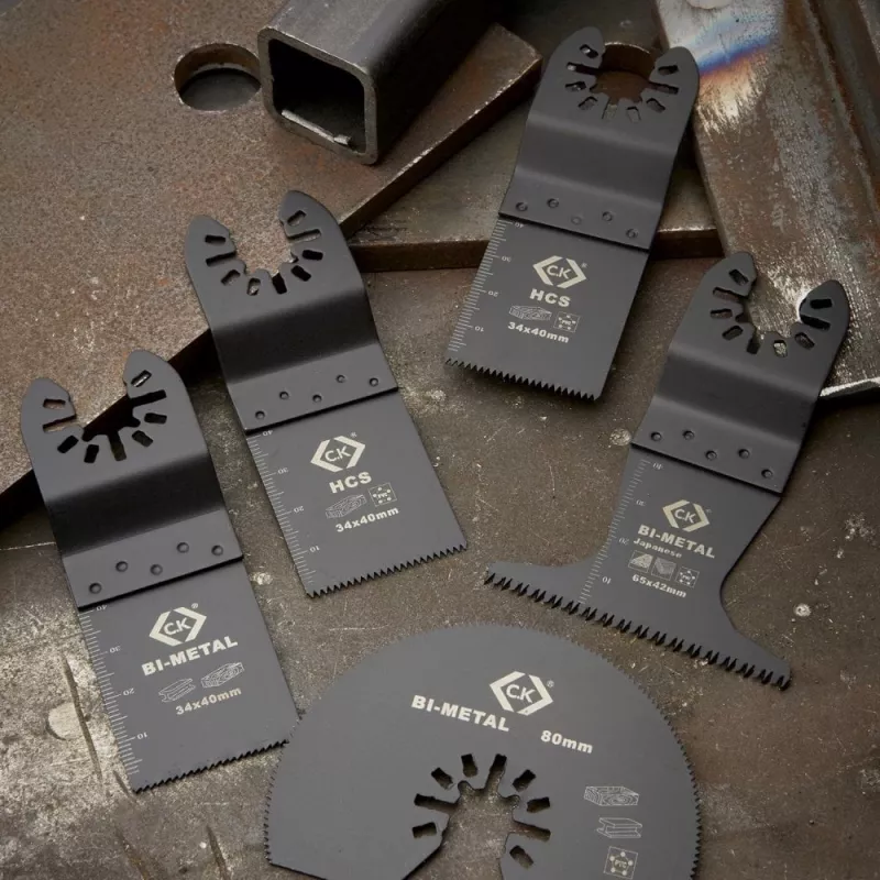 C.K Tools T0870 sada čepelí 5-dielna (čepele pre junior pílu na kov a čepele pre lupienkovú pílu)