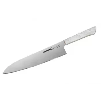 SAMURA Harakiri kuchynský nôž 240 mm akrylová rukoväť čierna
