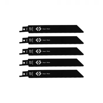 C.K Tools T0822 čepele do šabľovej píly 18 TPI, 150 mm, balenie 5 ks