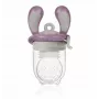 Kidsme Food Feeder Large zariadenie na kŕmenie tuhou stravou Plum 6+ mesiacov