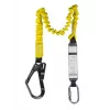 C.K Tools T8008 postroj s tlmičom pádu, 2m, jednonožný, oceľová karabína a háčik na lešenie, EN 354/355/362