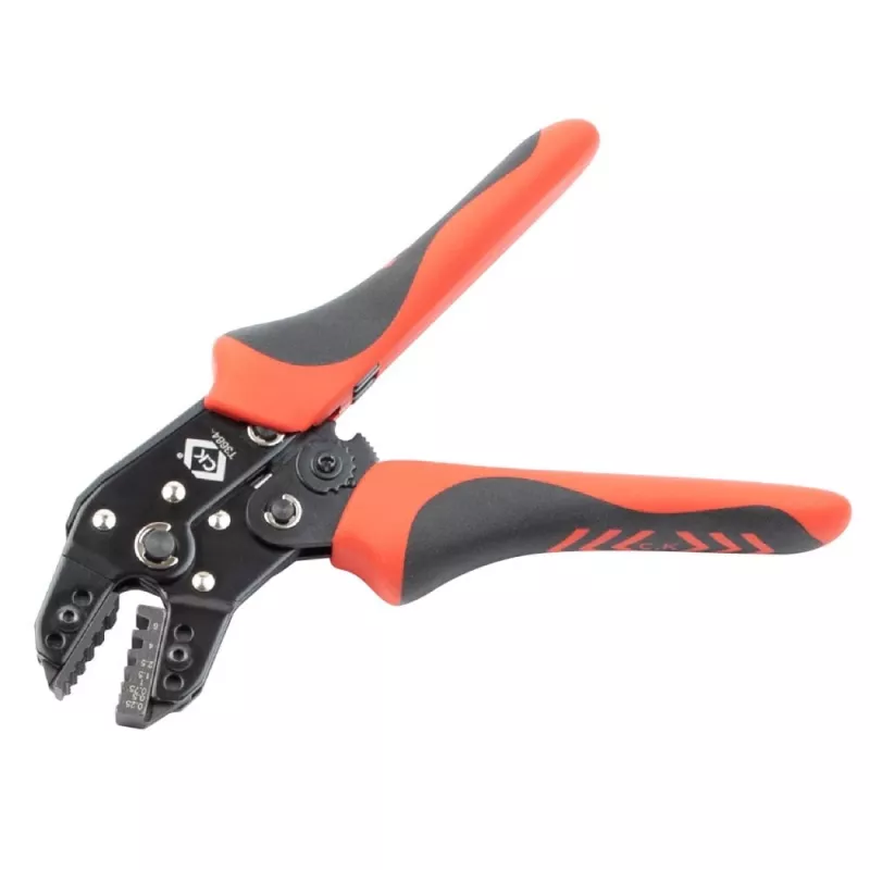 C.K Tools T3684 automatické krimpovacie kliešte pre dutinky 0,25-6 mm² (AWG 23-10)