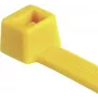 HellermannTyton T50R káblová páskа, polyamid 6.6, žltá, 200mm x 4,6mm, balenie 100 ks 111-04805