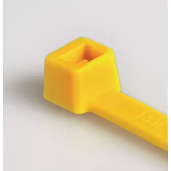 HellermannTyton T50R káblová páskа, polyamid 6.6, žltá, 200mm x 4,6mm, balenie 100 ks 111-04805