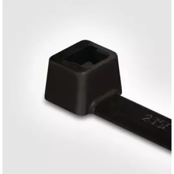 HellermannTyton T50S čierna polyamidová káblová páskа balenie 100 ks (T 50 S-W)