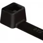 HellermannTyton T40R PA66W čierna káblová páskа 175 x 4 mm, balenie 100 ks 111-01625