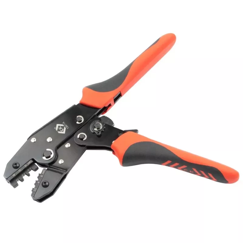 C.K Tools T3671A krimpovacie kliešte pre MC3- & MC4 solárne konektory 2,5-6 mm²