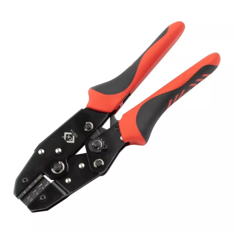 C.K Tools T3671A krimpovacie kliešte pre MC3- & MC4 solárne konektory 2,5-6 mm²