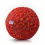 Latexový balón s textilným poťahom BUBA BLOON Bubabloon, Circles červený