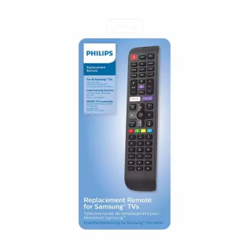 PHILIPS SRP4010/10 univerzálny diaľkový ovládač – 8-in-1 infračervený, funkcia učenia, čierny