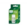Philips SCB2070NB/00 nabíjačka batérií s 2x nabíjateľnými batériami AA 700 mAh