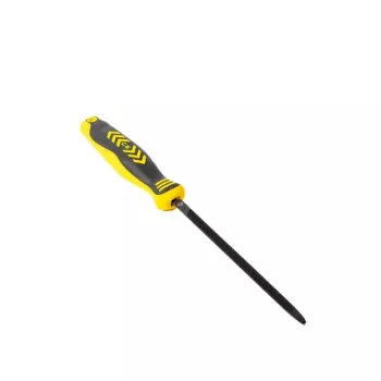 C.K Tools T0073A 6 úzke ihlové pilníky, 150 mm, sek 2, trojuholníkový, bez rukoväte