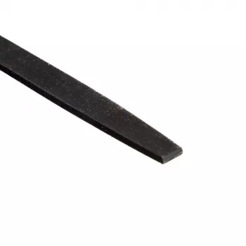 C.K Tools T0080A 10 plochý pilník, 250 mm, hladký pilník, krížový sek, uhlíková oceľ, DIN 7261