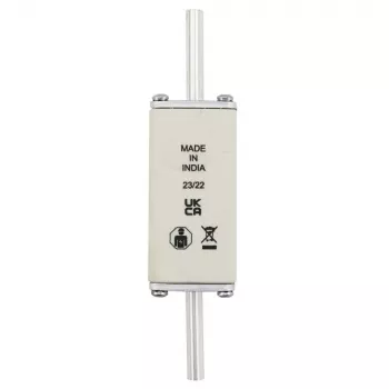 Eaton 80NHG0B NH poistka veľkosť 0, 80 A, 500 V AC, gG, mechanický indikátor, balenie 3 ks