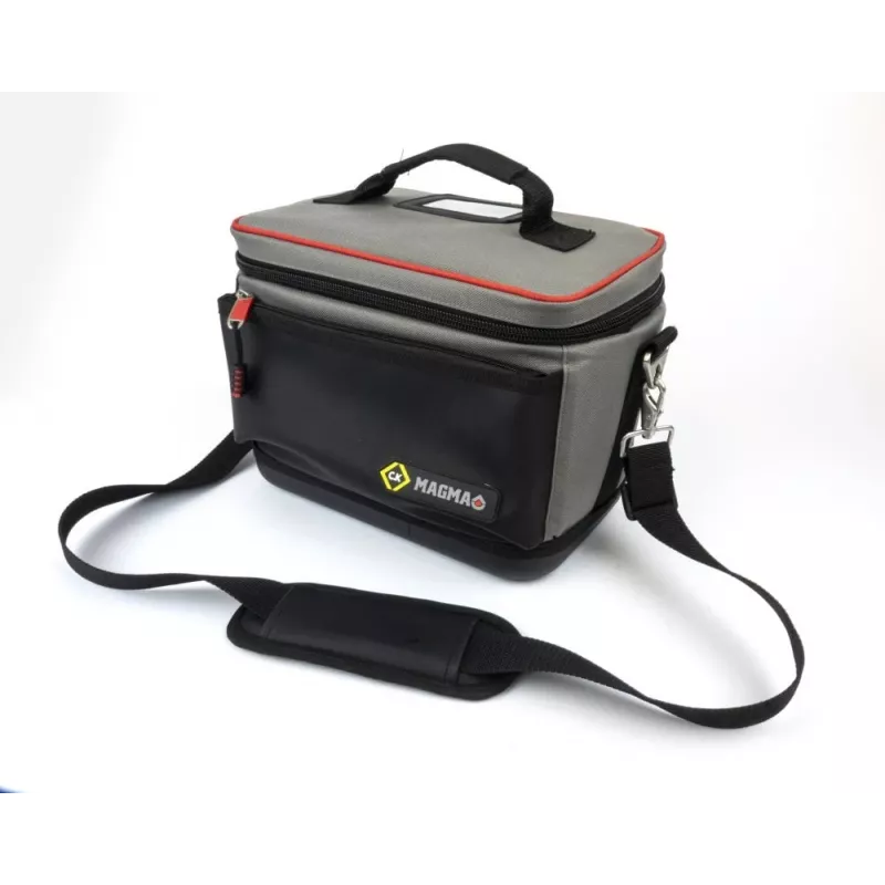 C.K Tools MA2641 kufrík na testovacie prístroje Plus, 600D polyester, 300 x 220 x 100 mm, čierny/modrý