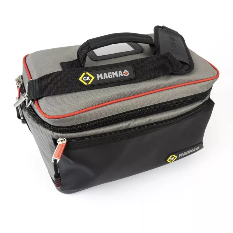 C.K Tools MA2641 kufrík na testovacie prístroje Plus, 600D polyester, 300 x 220 x 100 mm, čierny/modrý