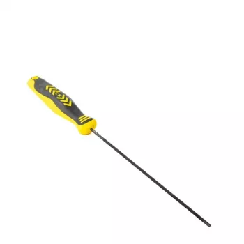 C.K Tools T0079A 4 pilník na reťazové píly, 4 x 175 mm, okrúhly, jednosečný
