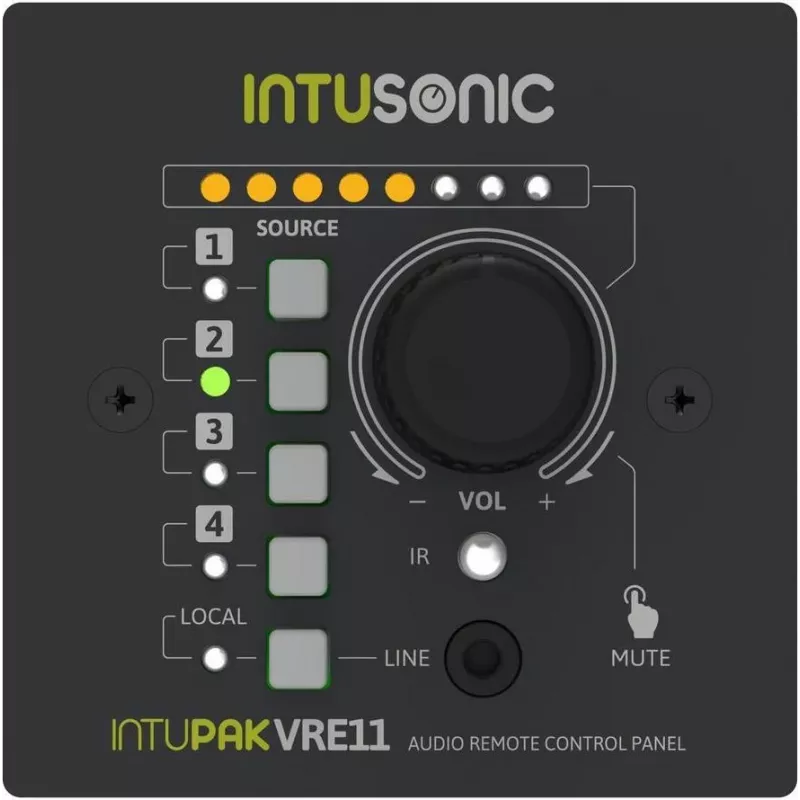 INTUSONIC VRE11 ovládací panel pre zosilňovač VRA1100 12604179