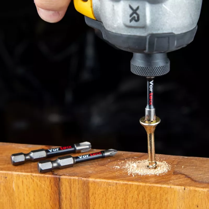 C.K Tools T4470 PZ2L05D5 Pozidriv skrutkovací bit PZ2 x 50 mm, 1/4 palca šesťhranná stopka, S2 oceľ